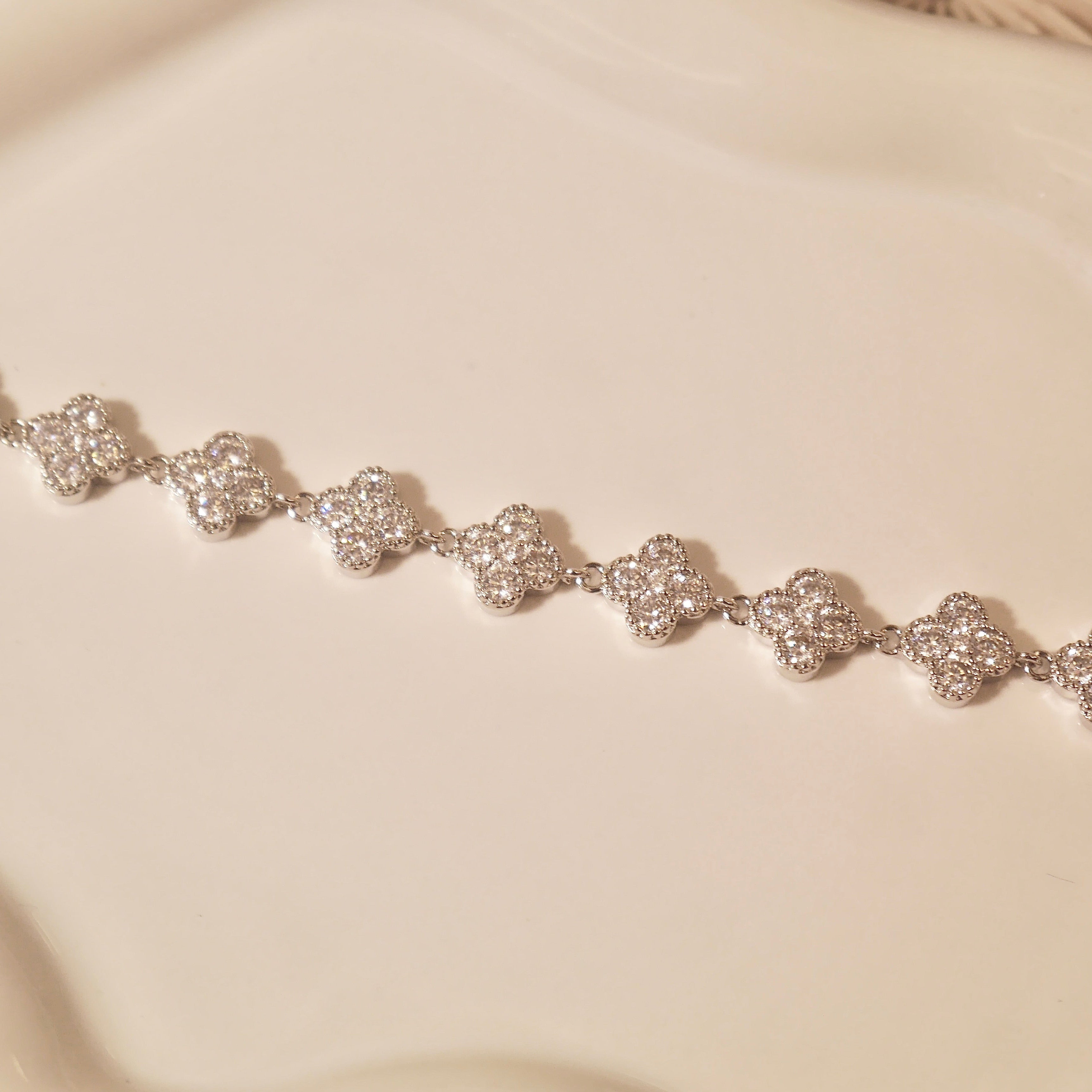CLOVER CUBIC BRACELET