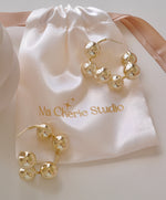 Load image into Gallery viewer, GILDED BUBBLES EARRINGS
