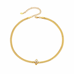 Load image into Gallery viewer, CUBAN BLOOM CHARM NECKLACE
