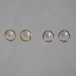 Load image into Gallery viewer, LUNA PEARL STUD EARRINGS
