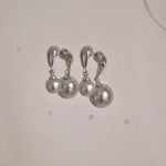 Load image into Gallery viewer, MIDNIGHT TIDE PEARL EARRINGS
