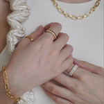 Load image into Gallery viewer, MIX METAL STATEMENT SET
