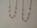 Load image into Gallery viewer, AMORA HERRINGBONE NECKLACE
