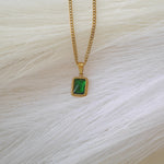 Load image into Gallery viewer, VERDE CHARM NECKLACE
