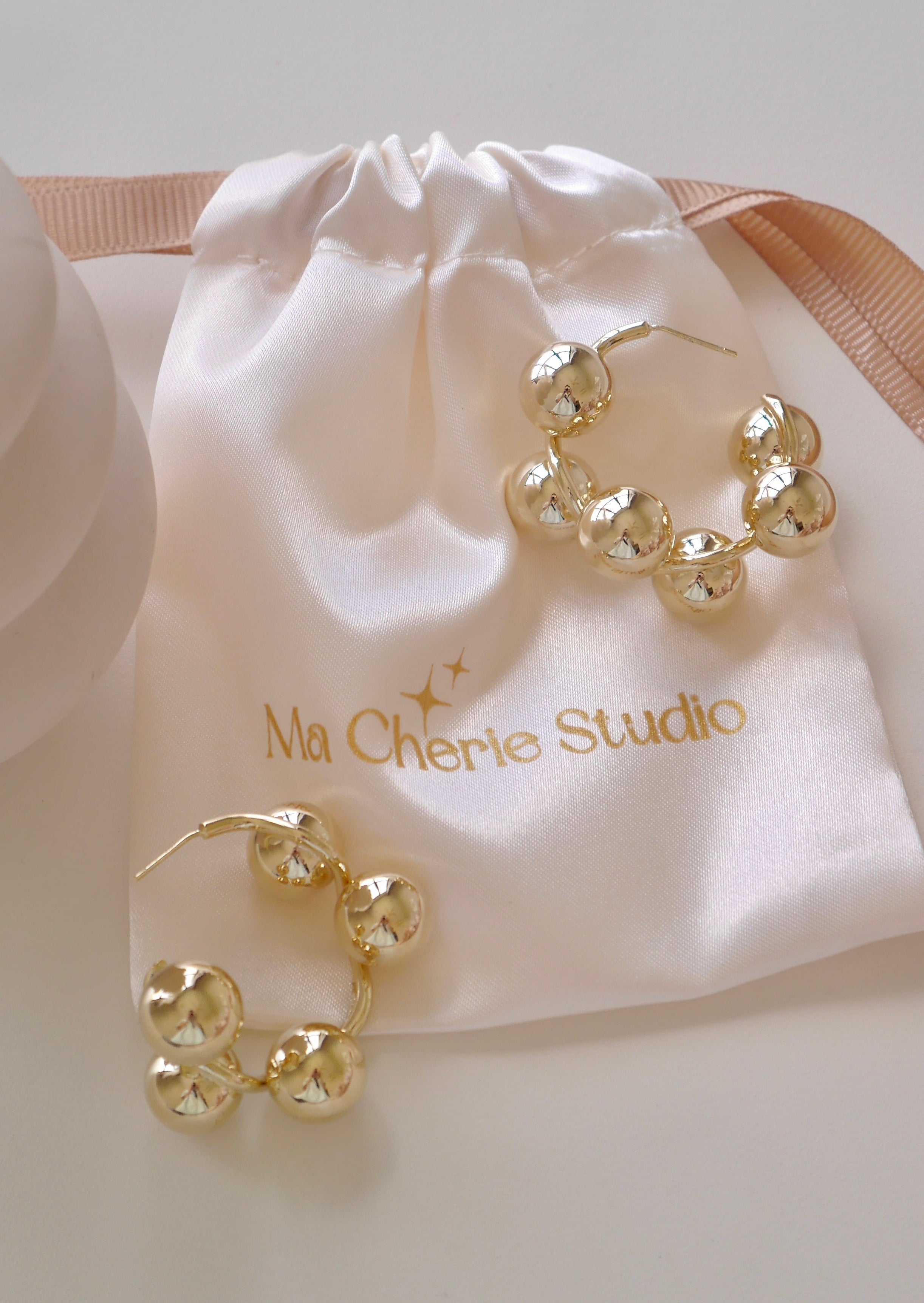 GILDED BUBBLES EARRINGS