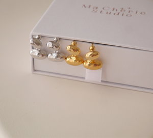 ORBIT DUO STUD EARRINGS