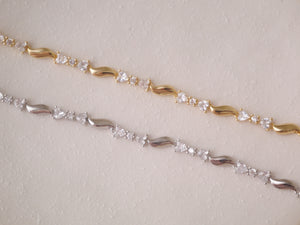 CUBIC RIBBON BRACELET