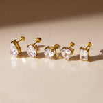 Load image into Gallery viewer, EVERYDAY BRILLIANCE STUDS
