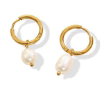 Load image into Gallery viewer, ELYSIAN BAROQUE PEARL DROP EARRINGS
