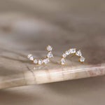 Load image into Gallery viewer, VELORA STUD EARRING
