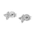 Load image into Gallery viewer, DAINTY CLOVER STUD EARRING
