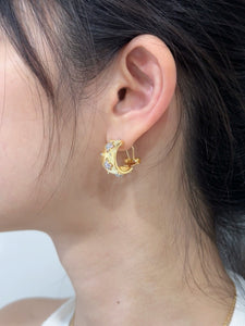 REINE HOOP EARRING