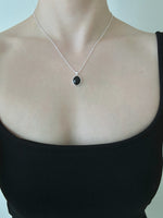 Load image into Gallery viewer, REIA BLACK ONYX NECKLACE
