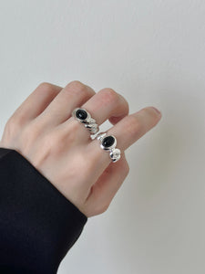 BRIE BLACK ONYX RING