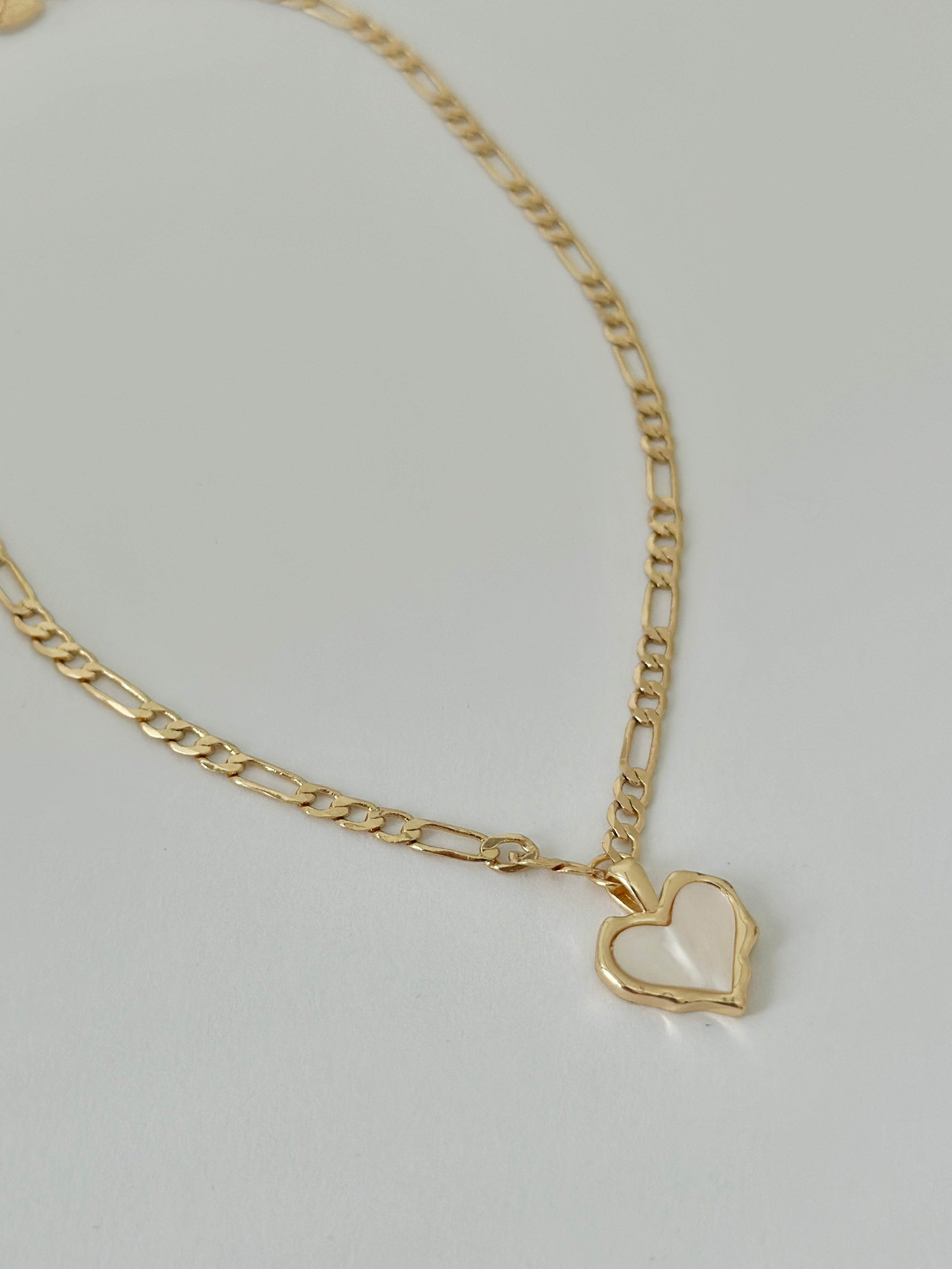 MOP HEART NECKLACE