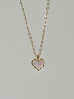 Load image into Gallery viewer, MOP HEART NECKLACE
