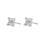 Load image into Gallery viewer, DAINTY CLOVER STUD EARRING
