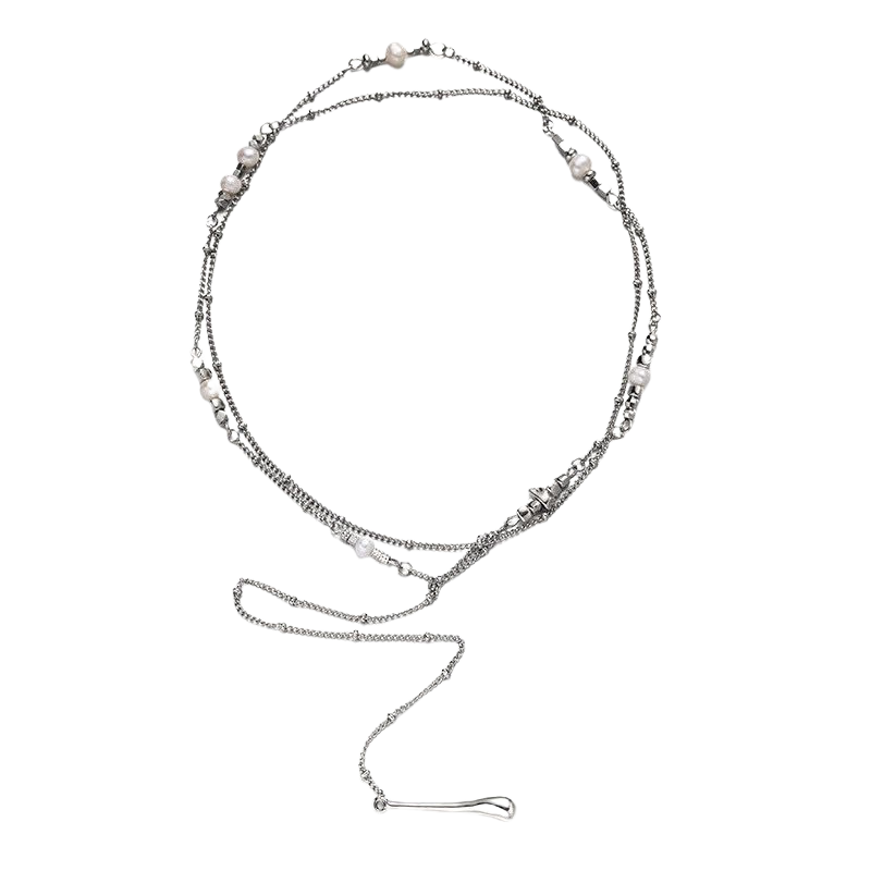 LUNAR DRIFT PEARL NECKLACE
