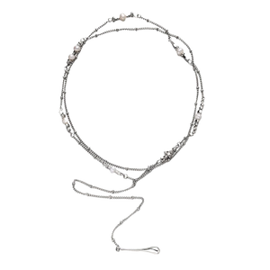 LUNAR DRIFT PEARL NECKLACE