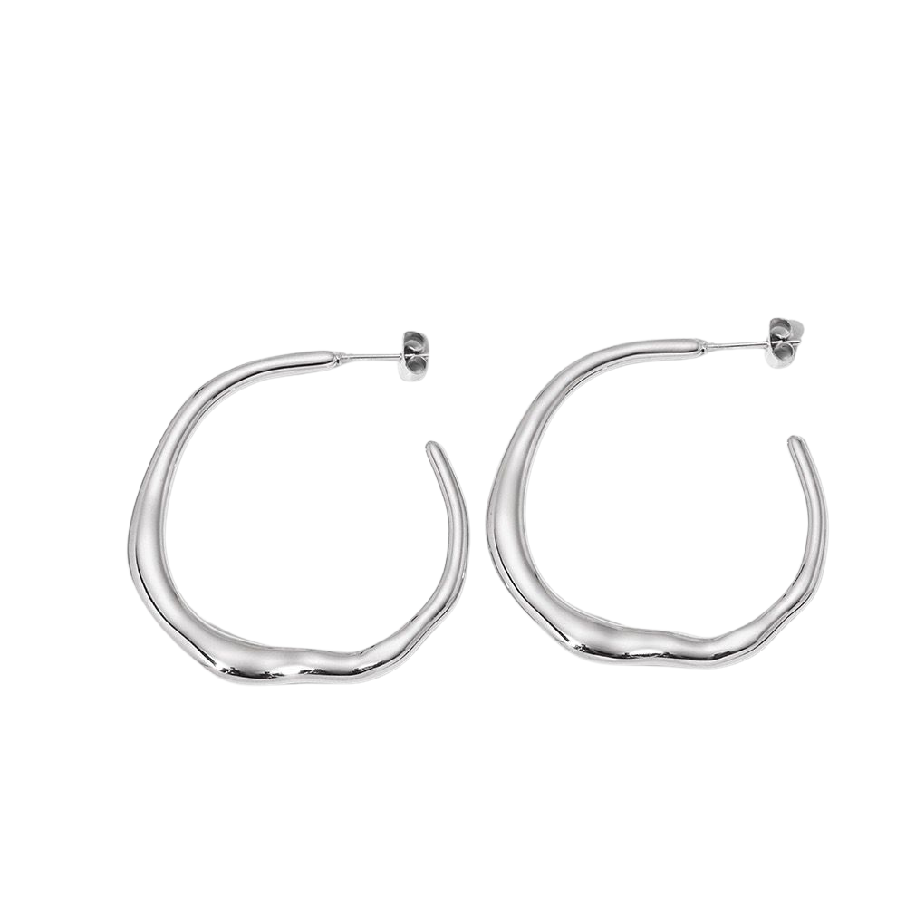 SOLSTICE TIDE HOOP EARRINGS