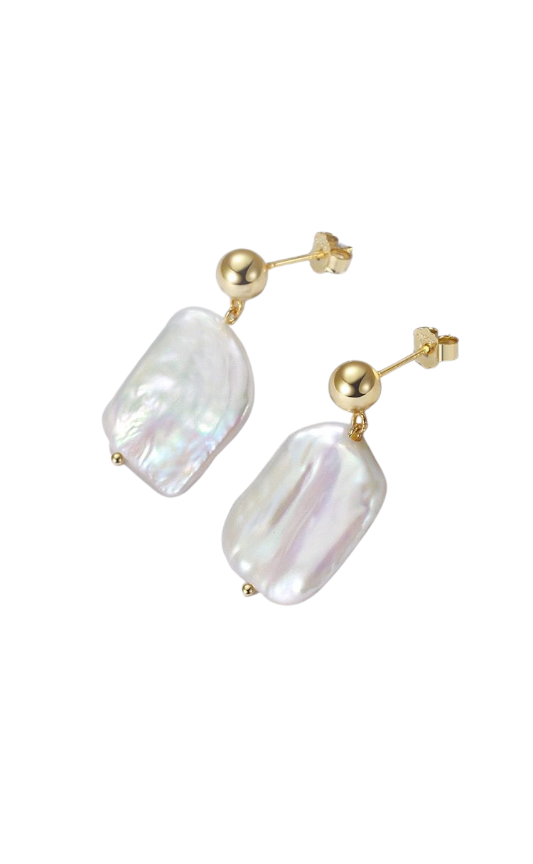 RHEA BAROQUE DROP EARRINGS