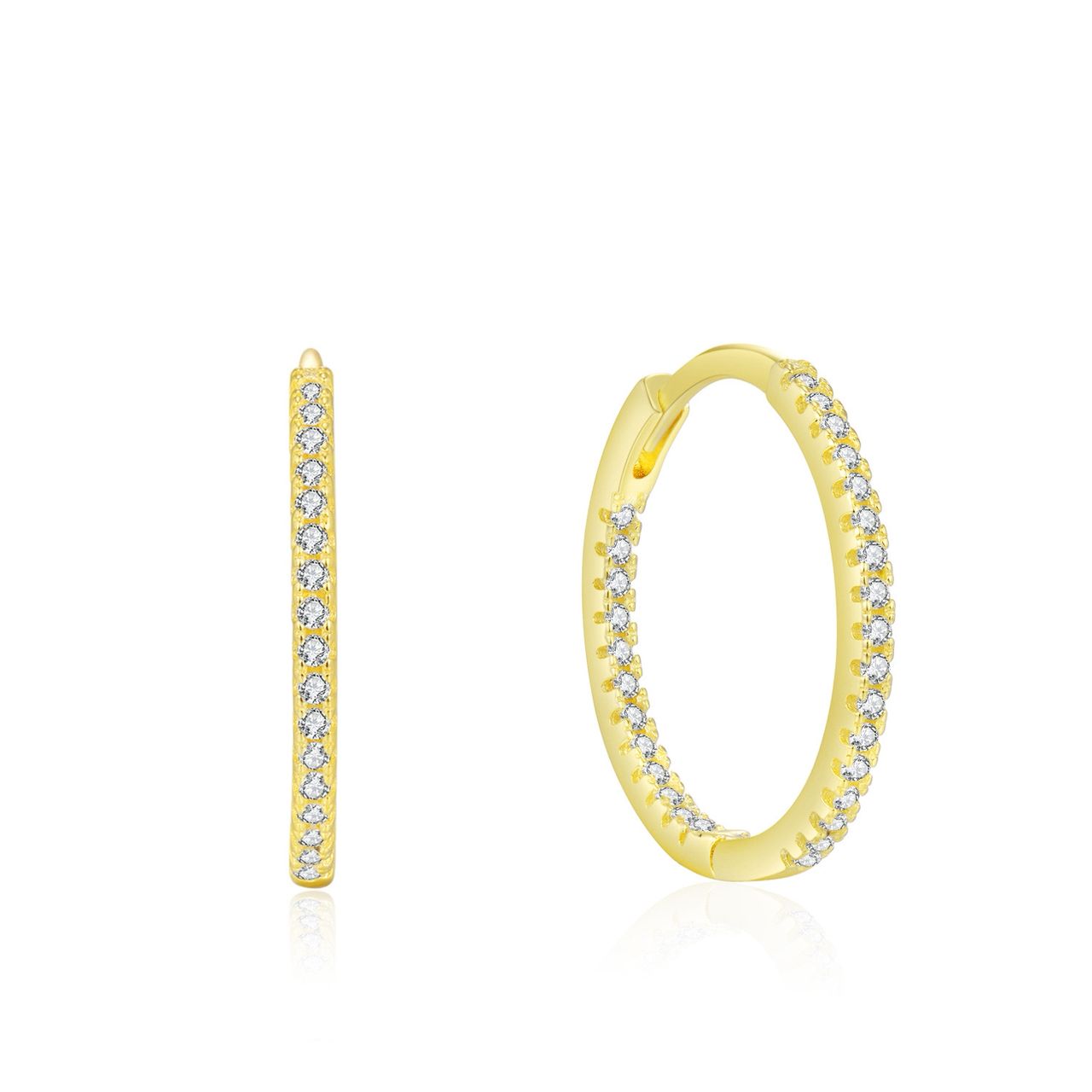 ARIA HUGGIE HOOPS