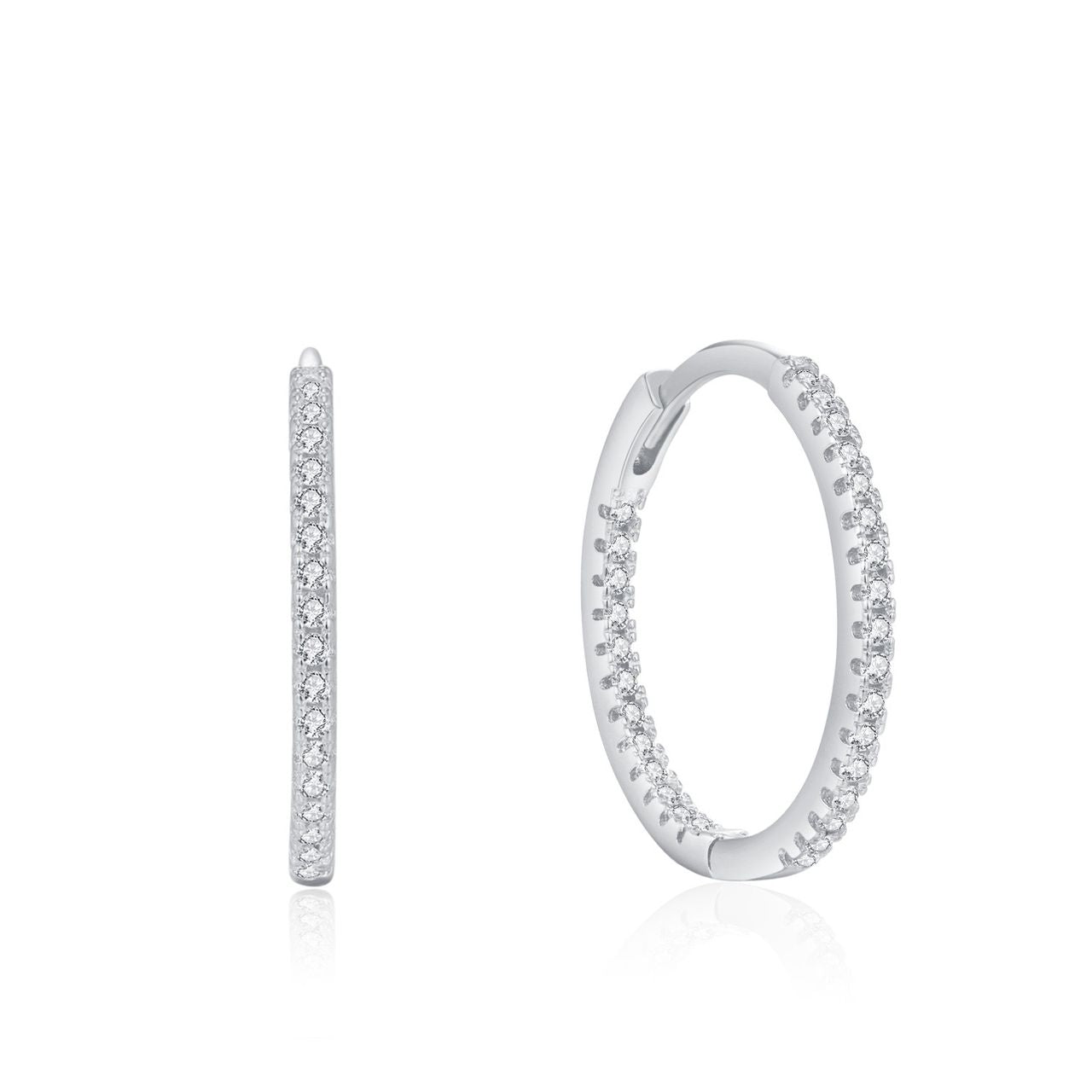 ARIA HUGGIE HOOPS