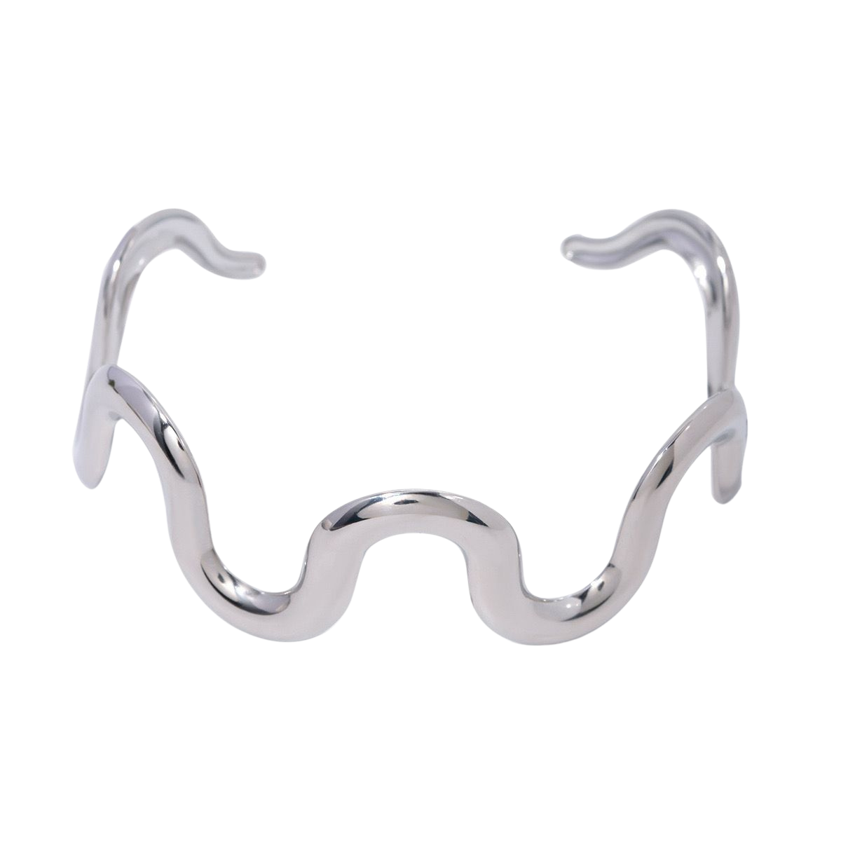 WAVEFORM CUFF BANGLE