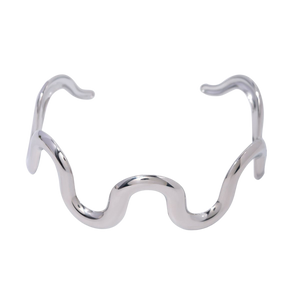 WAVEFORM CUFF BANGLE