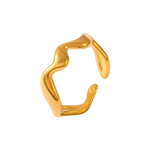 Load image into Gallery viewer, MOLTEN WAVE RING
