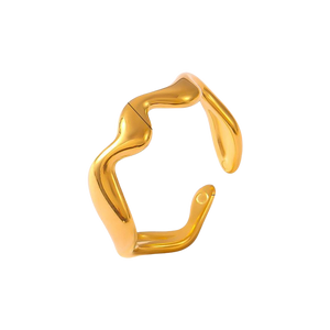 MOLTEN WAVE RING