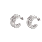 Load image into Gallery viewer, REVO ZIRCON STUD EARRINGS
