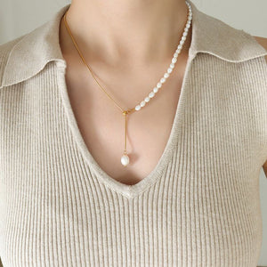 SOLENNE Y PEARL NECKLACE