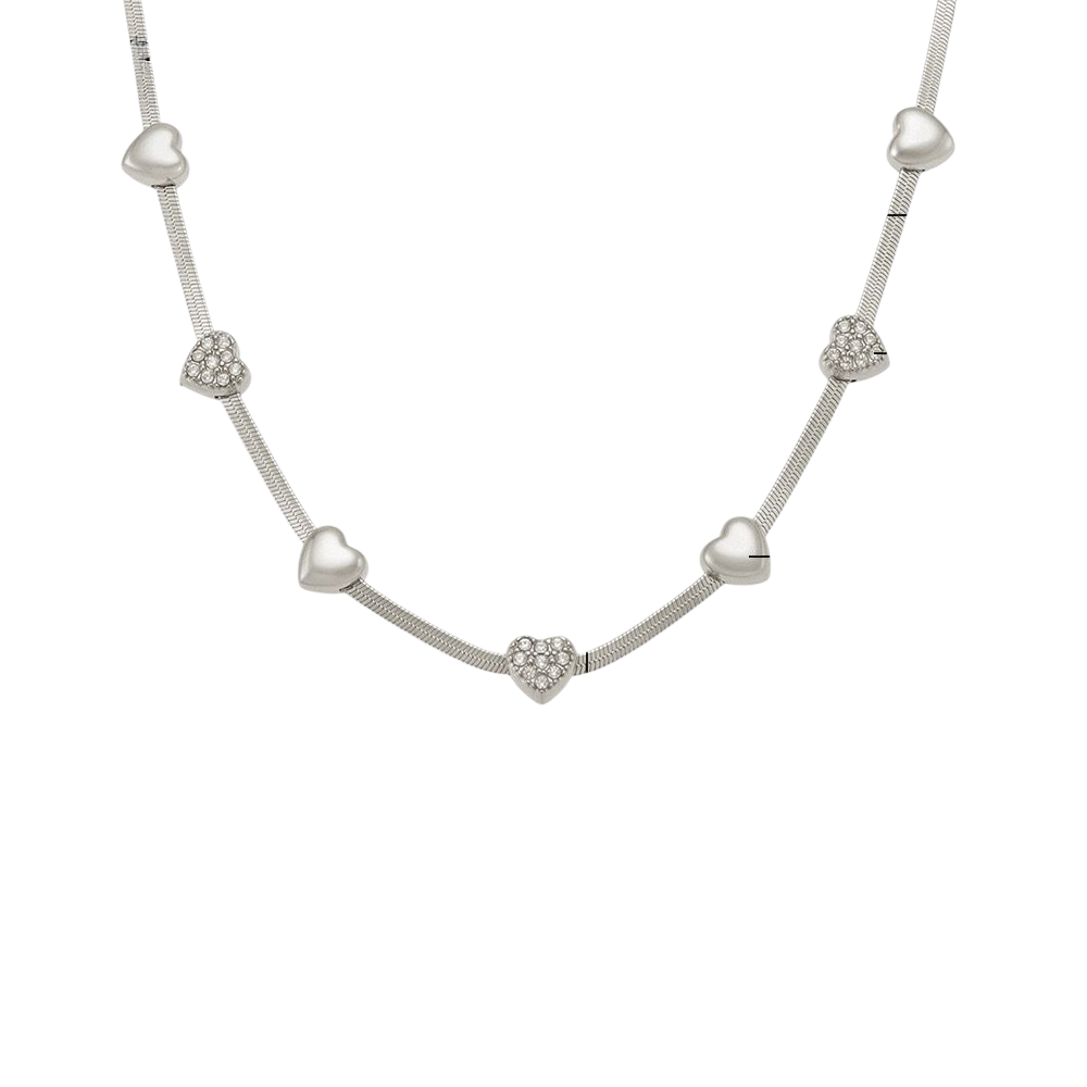 AMORA HERRINGBONE NECKLACE