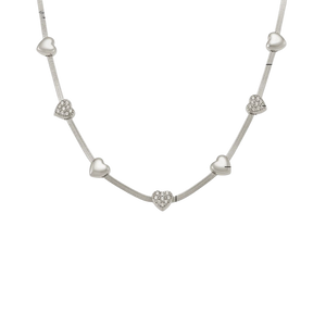 AMORA HERRINGBONE NECKLACE
