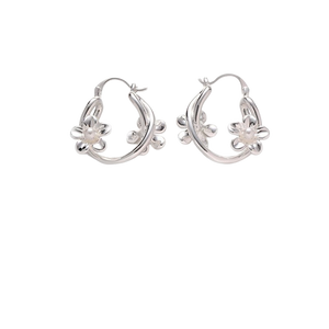 FLORIN HOOP EARRINGS