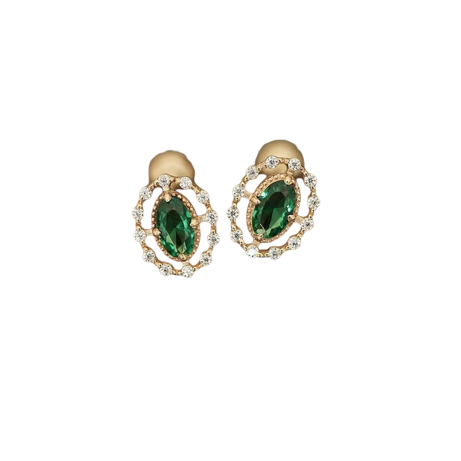 EMERRA ZIRCON STUD EARRINGS