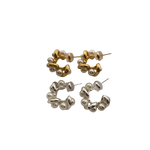 Load image into Gallery viewer, NOELLE HOOP EARRINGS
