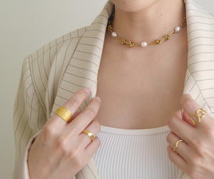 WEAVE MESH RING