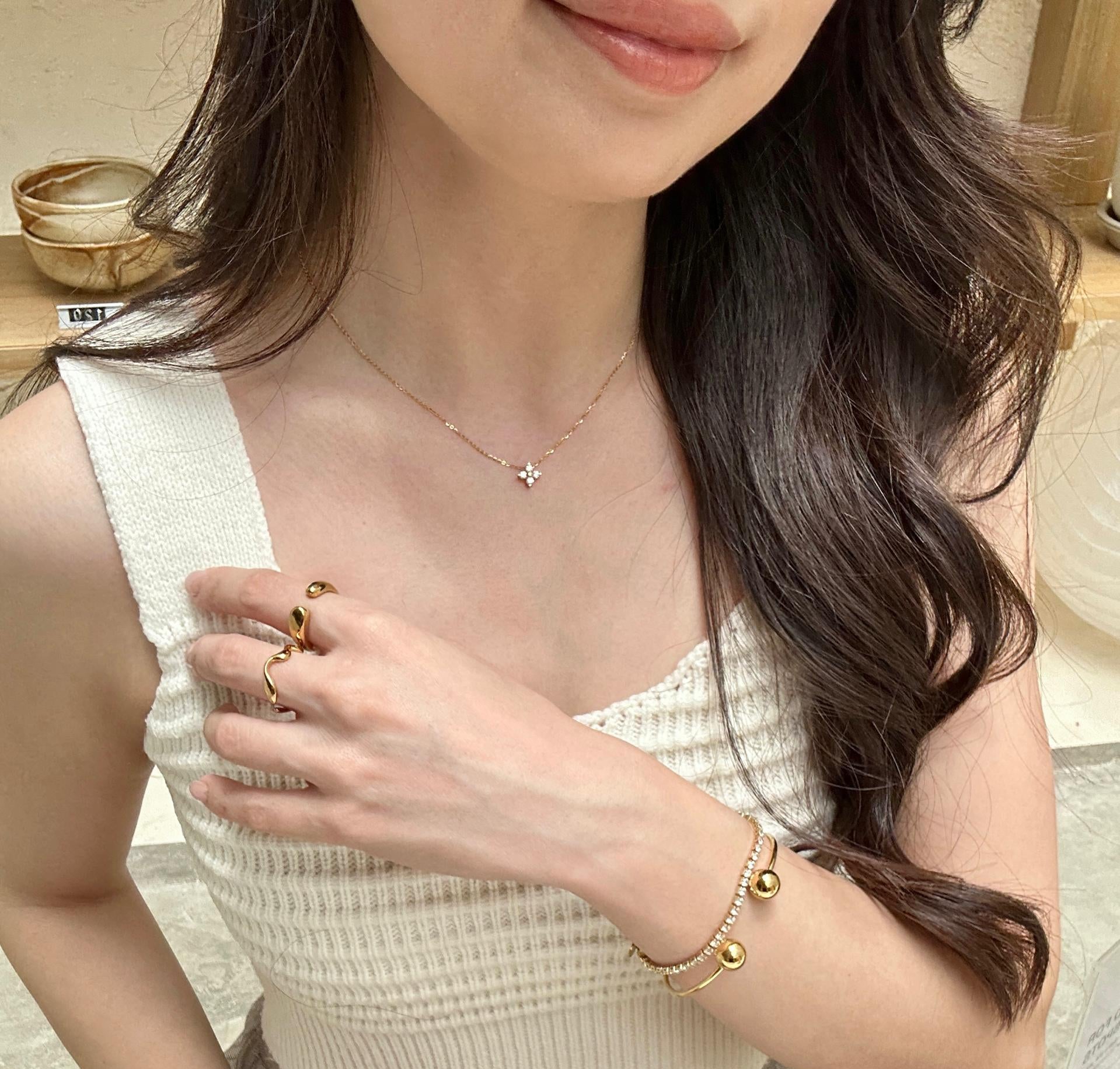 DUAL ORB BANGLE