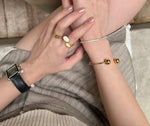Load image into Gallery viewer, OVAL SIGNET PEARL RING
