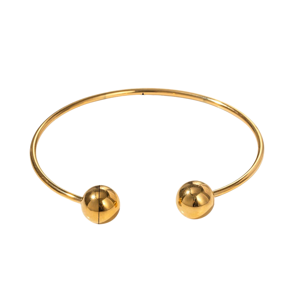 DUAL ORB BANGLE