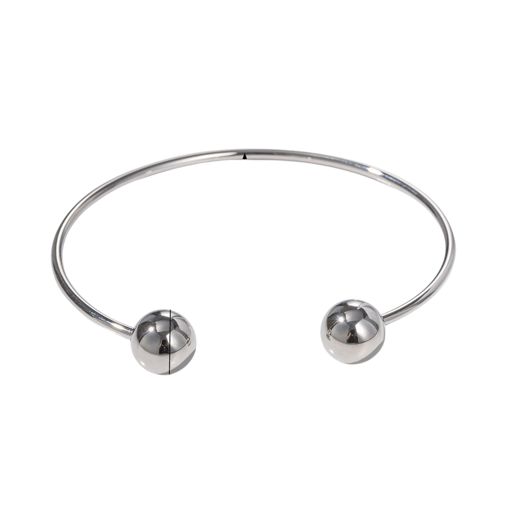 DUAL ORB BANGLE