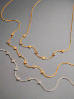 Load image into Gallery viewer, AMORA HERRINGBONE NECKLACE
