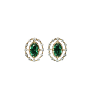 EMERRA ZIRCON STUD EARRINGS