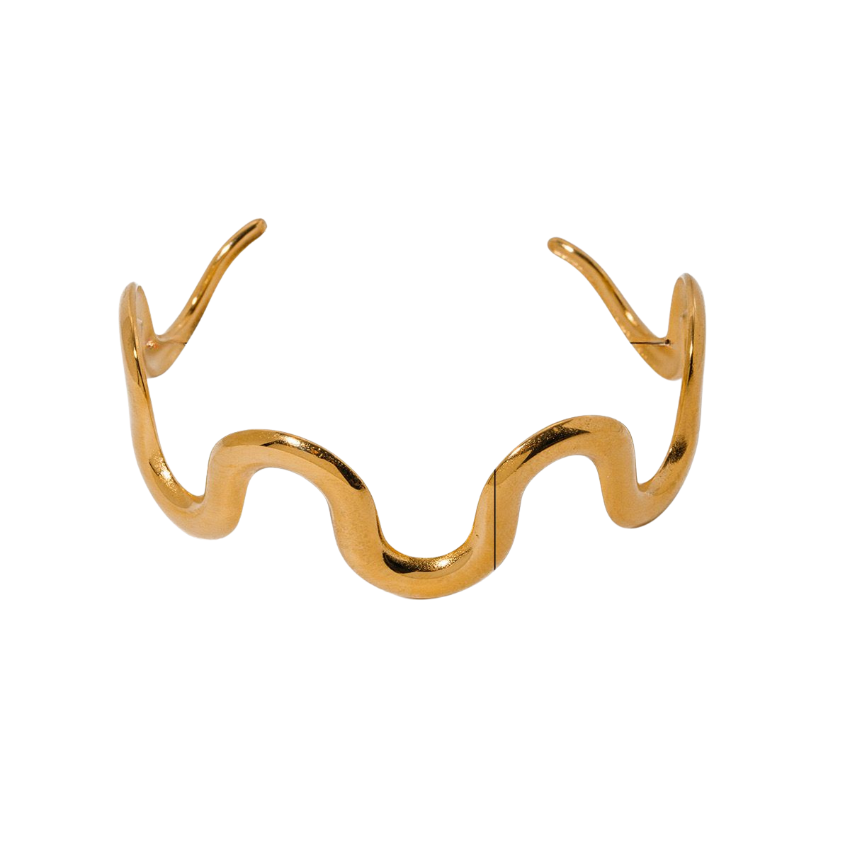 WAVEFORM CUFF BANGLE