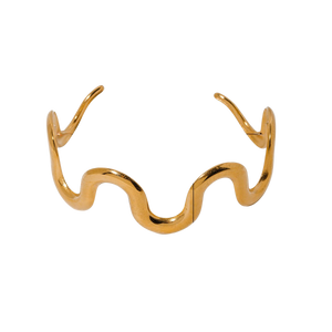 WAVEFORM CUFF BANGLE