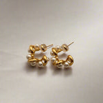 Load image into Gallery viewer, NOELLE HOOP EARRINGS
