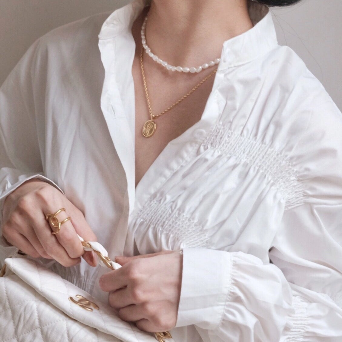 GIANNA PEARL NECKLACE
