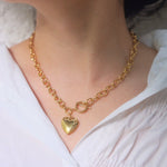 Load image into Gallery viewer, STOLE YOUR HEART NECKLACE
